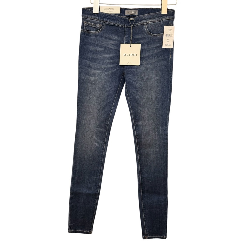 DL1961 Girls Candy Pull-On Denim Leggings Balboa Wash NWT Size 16